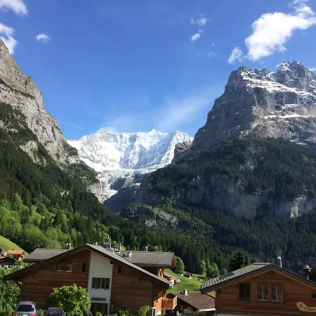 Luxury, New - Amazing Views Eiger Jungfrau Moench 아파트 그린델발트