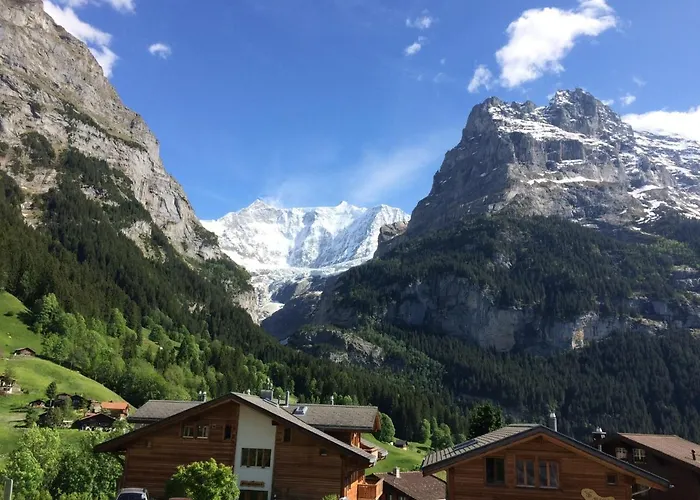 Luxury, New - Amazing Views Eiger Jungfrau Moench Апартаменты Гриндельвальд