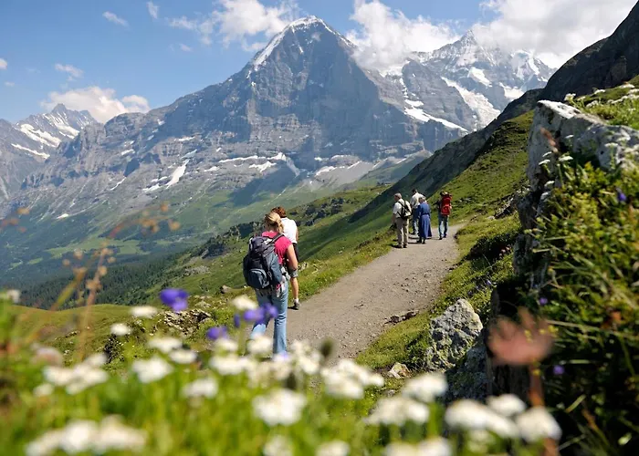 Апартаменты Luxury, New - Amazing Views Eiger Jungfrau Moench